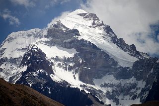 12 Aconcagua South And East Faces From Just Before Casa de Piedra On The Trek To Aconcagua Plaza Argentina Base Camp.jpg